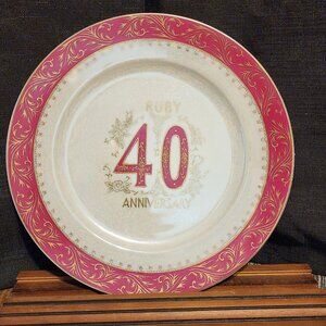 40th Wedding Anniversary - Collectable VTG - Norcrest